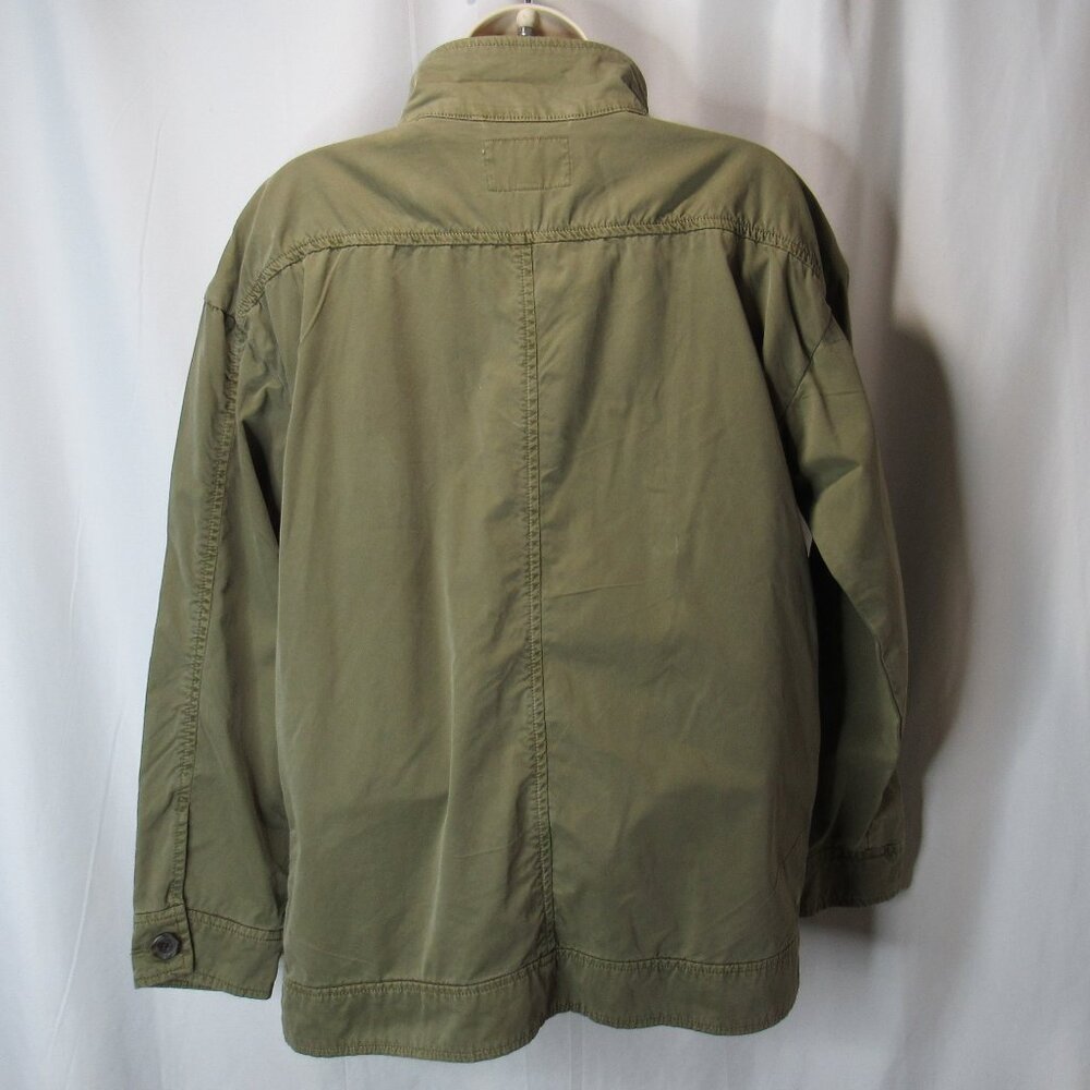 Lucky Brand Women's Military Utility Cargo Jacket Olive Army Green Size XS - Picture 4 of 10